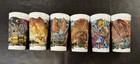 12 Jurassic Park Mcdonald s Collector Cups  2 Complete Set 1992  See Desc 