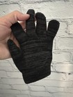 Nike Beanie   Gloves Set Gray black Matching Euc Size Youth