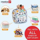Stuff    n Sit Large Unicornbean Bag Storage Cover For Stuffed Animals   Toys