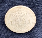 Oklahoma Sales Tax Token - 1 Mill - For Old Age Assistance - Off Center   at-1 