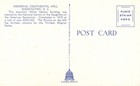 Postcard Washington Dc Memorial Continental Hall Linen Vintage Pc F7678