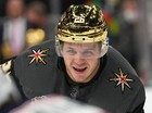 Mattias Janmark Las Vegas Golden Knights Game Worn Used Helmet Photo Matched