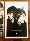 Signed Tegan And Sara The Con X  Covers Poster Promo   Amoeba Music Event Poster