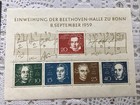 Germany Complete Year 1959 Stamp Set With Block  Mint Never Hinged German Stamps