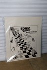 Sega Sonic The Hedgehog Bath Stickers Set Avon 1995 Sealed Vintage Rare