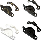 Qcaa Zinc Die Cast Window Sash Lock   4pack  Antique Brass Brushed 