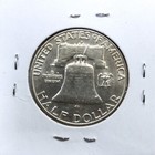 1961 D Franklin Half Dollars Liberty Bel 90  Silver L    711   v4   