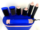 Dyson Airwrap Hs05 Complete Multi Styler  Electric Blue pink Blush Long  used 