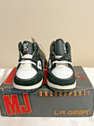 Vintage 90   s La Gear X Michael Jackson Moon Rocker High White Black Shoes Sz 5 5