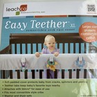 Padded Xl Crib Rail Cover Protector Soft Padded Design W Tabs For Toys  Washable