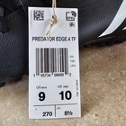 Adidas Predator Edge 4 Tf Turf Soccer Shoes Black Size 9 Men   10 Women