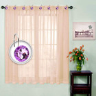 Acrylic Fashion Decorative Home Rolling Purple Shower Curtain Hooks Rhinestones