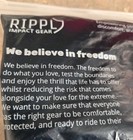 Mens Rippl Impact Gear Black Padded Motorcycle Underwear Large  Nip 