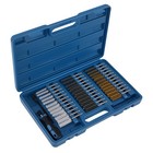 Drill Wire Brush Kit Steel Brass Nylon For Cleaning Terminals 1 4  Hex 36pc