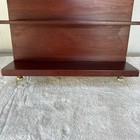 Lenox Walt Disney Mickey Mouse Showcase All Seasons Wooden Display Case Shelf