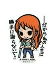Nami Sticker One Piece Vol 4 B-side Label Japan Exclusive Waterproof