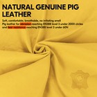 Vgo 1 Pair Pig Leather Mechanics Work Gloves anti-vibration  Rigger  pa7726 