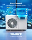Vevor Aquarium Chiller 150 Gallon 1 2 Hp Water Chiller Hydroponics Fish Tank