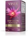 Vinia Red Grape Powder Rapid Absorbtion Piceid Resveratrol 60 Capsules 2 Pack