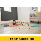 Hot Wheels Deluxe Track Set With Motorized Booster   Speed Snap Track
