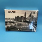 2026 Gmc Acadia denali Owners Manual User Guide Reference Book