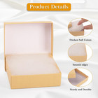 Cardboard Jewelry Brown Gift Boxes 20 Pack3 5  3 5  1 Inches  Small Cardboard Jewe
