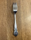 Rare 1847 Rogers Bros Charter Oak Silverplate 1906 Youth Fork 6-1 4    Mono H