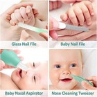 Baby Grooming Kit Infant Safety Care Set Nail Clipper Brush Newborn Health
