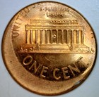 200x Error Off Center Lincoln Cent Nice Bu    Red O c Coin   Nr  Free Ship