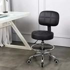 Adjustable Seat Work Shop Stool Chair Swivel Bench Bar Rolling Garage Mechanics