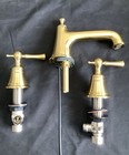 Dxv Bathroom Faucet Satin Brass W  Pop-up Drain Randall D3510280c 427 Room 1