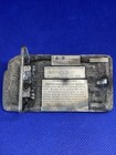 Vintage Kansas Gold Collectible Belt Buckle Cattle Oil Wheat Farming 1985