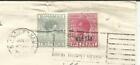 Bahamas Green Print Censor Tape Sg 152  97-war Tax Nassau Jan 17 1944 To Usa