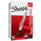 12 Sharpie Markers Fine Point Tip Black Permanent 30001 Sharpies Pens 12-count