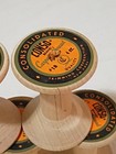 Lot Of 7 Vintage Wooden Thread Spools 3 Inch B30