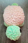 Crochet Handmade Amigurumi Land Turtle With Changeable Shell  2 Shells Included 