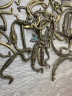 Vintage To Antique Lot Of Drop Bail Pulls Most Brass Some Iron 95  Pulls 25  End