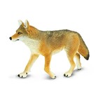 Coyote Miniature Animal Safari Toy Figure 6 5  L 3 75  H