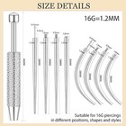 Piercing Taper Insertion Tool Kit 14g-20g Free Ship
