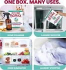20 Mule Team Laundry Detergent All Natural Booster Multi Cleaner-65oz Pack Of 4-