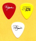 Vintage Set Of 3 Doobie Brothers Signature Guitar Picks - 1990s Tours