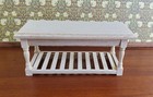 Dollhouse Miniature Large Kitchen Prep Table 1 12 Scale Unfinished Furniture