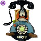 Disney Telemania Animated Sleeping Goofy Talking Corded Telephone