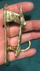 Chihuahua  Smooth Coat  Solo Door Knocker In Bronze