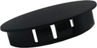 2 Pack Black 52mm  2 1 16   Hole Cover Plug For Use With Auto Gauge Holder
