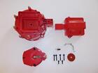 6 Cylinder Hei Distributor Cap  Coil Cover   Rotor Kit Red Gm-chevy-ford V6  