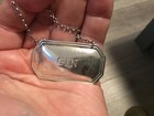 Vintage 925 Sterling Silver Hallmarked Uk Gin Decanter Label 10g Worth A Look 
