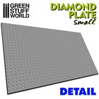 Rolling Pin Small Diamond Plate - Texture Terrain Roller For Wargames   Minis