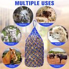 4 Pcs Slow Feed Hay Bag 40 Inch Hay Nets For Horses Hanging Hay Feeder For Goats