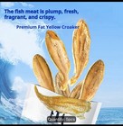 Crispy Fish Crispy Yellow Croaker Ready To Eat Dried Fish Snack  5 Pack